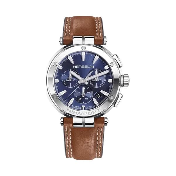 Michel Herbelin Montre Herbelin Newport Homme Quartz Chronographe - 37658AP15GD