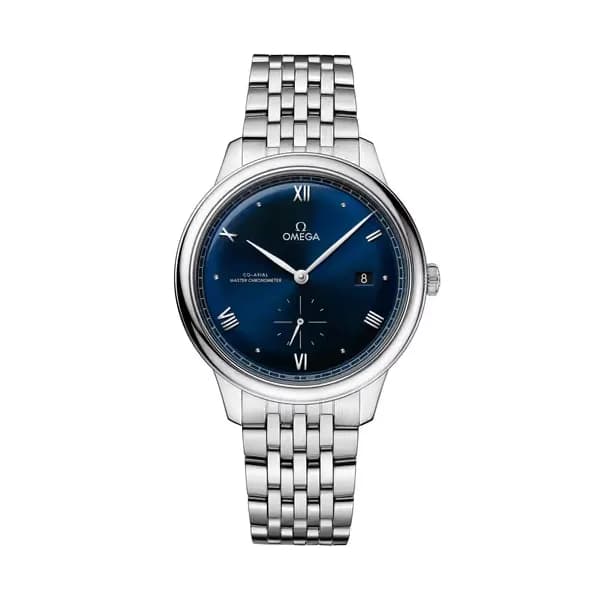 Omega De Ville 41 mm, acier sur acier