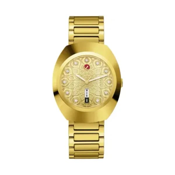 Rado Montre Rado DiaStar Original Automatic 38mm Cadran Serti Zircons Clairs