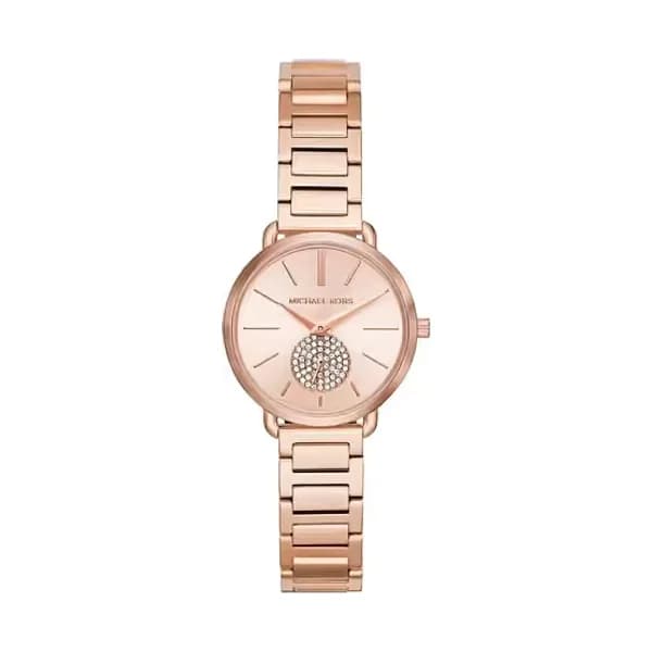 Michael Kors Montre Femme MICHAEL KORS en Acier Rose Etanche