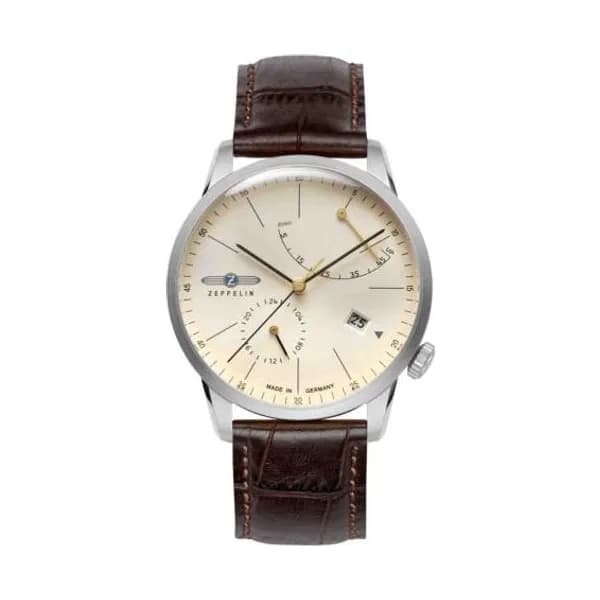 Zeppelin Montre Zeppelin Flatline Automatique Cadran Beige - 73665