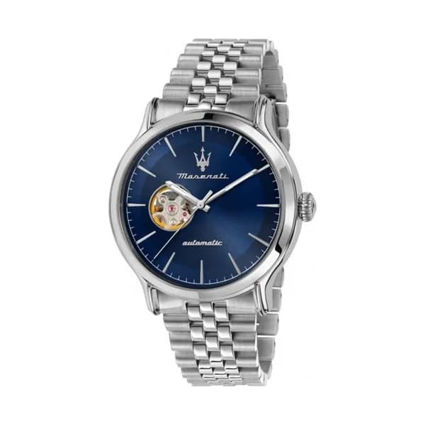 Maserati Montre Automatique Maserati Collection Epoca en Acier Argenté