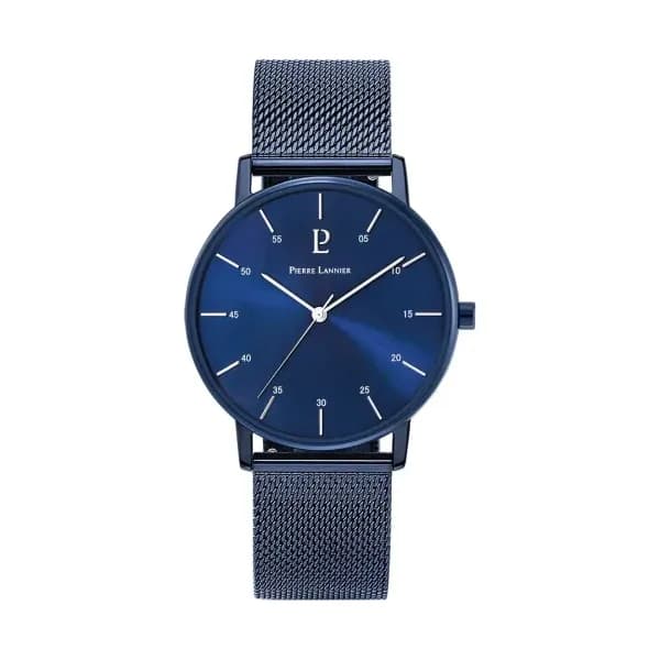 Pierre Lannier Montre Homme PIERRE LANNIER CITYLINE en Acier Bleu Etanche