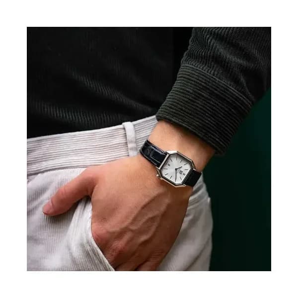 March LA.B Dandy Mansart Electrique - White - Chevreau Noir