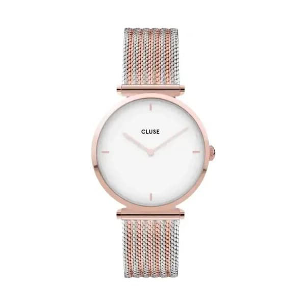 Cluse Montre quartz Femme Triomphe Blanc