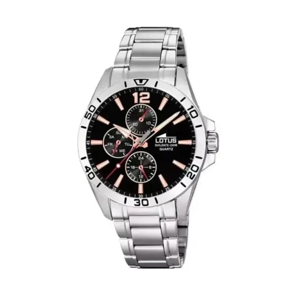 Lotus Montre Multifonction Noire 18812/6