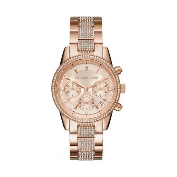 Michael Kors Montre Femme Michael Kors Acier Or rose MK6485