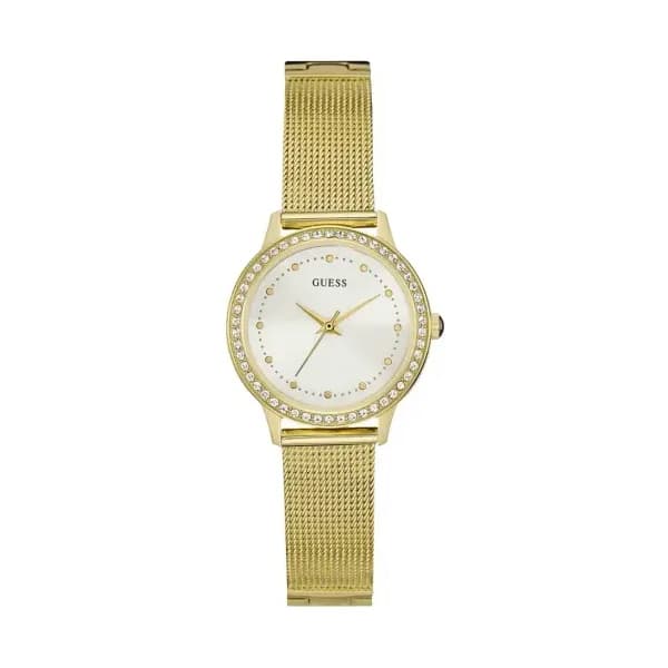 Guess Montre Analogique Femme Guess Acier Jaune W0647L7
