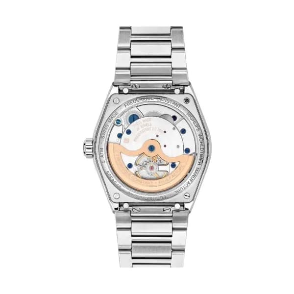 Frédérique Constant Montre Frédérique Constant Highlife Worldtimer Manufacture Cadran Bleu - FC-718N4NH6B