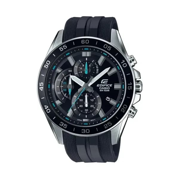 Casio Edifice Montre Homme EDIFICE en Résine Noire Etanche