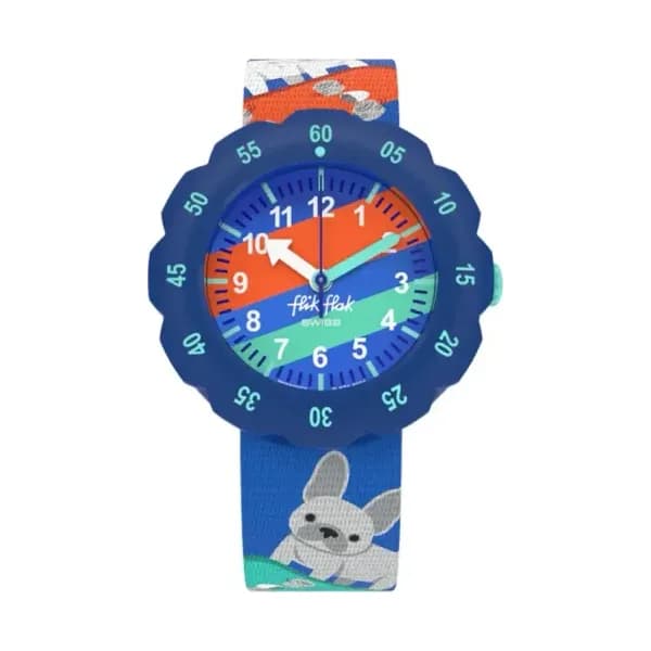Flik Flak Montre Skating Frenchie FPSP075
