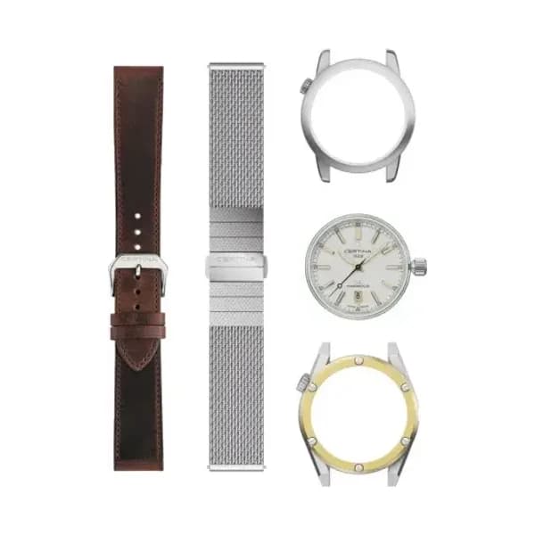 Certina Certina DS+ Kit Sport &amp; Urban Automatique Cadran Argent