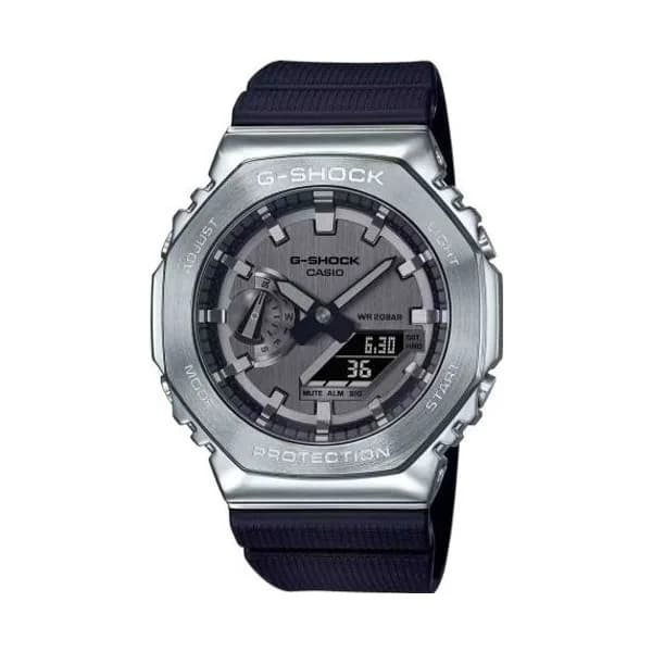 Casio Montre GShock G-Steel - Série GM-2100 - Gris 49.3 x 44.4 mm- GM-2100-1A