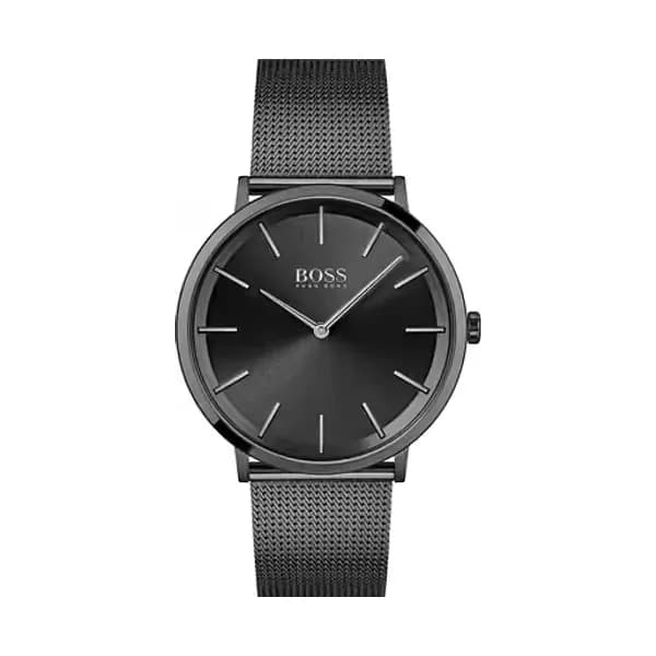 Hugo Boss Montre Homme BOSS BLACK BUSINESS en Acier Noir