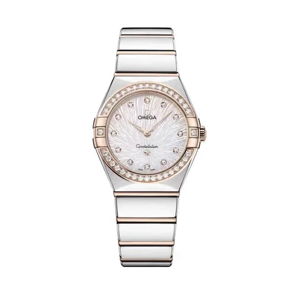 Omega Constellation 28 mm, acier - or « Sedna™ » sur acier - or « Sedna™ »