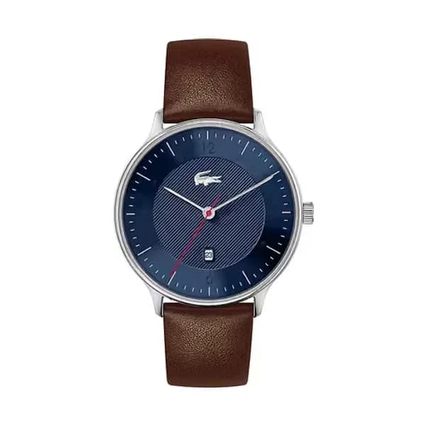 Lacoste Montre Analogique Homme Lacoste Cuir Marron 2011137 - Cleor