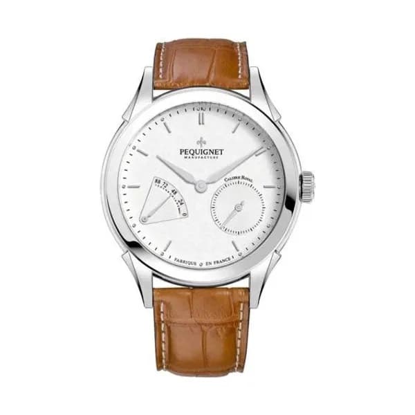 Pequignet Montre Pequignet Royale Origine Automatique Cadran Blanc - 9010133-CGold