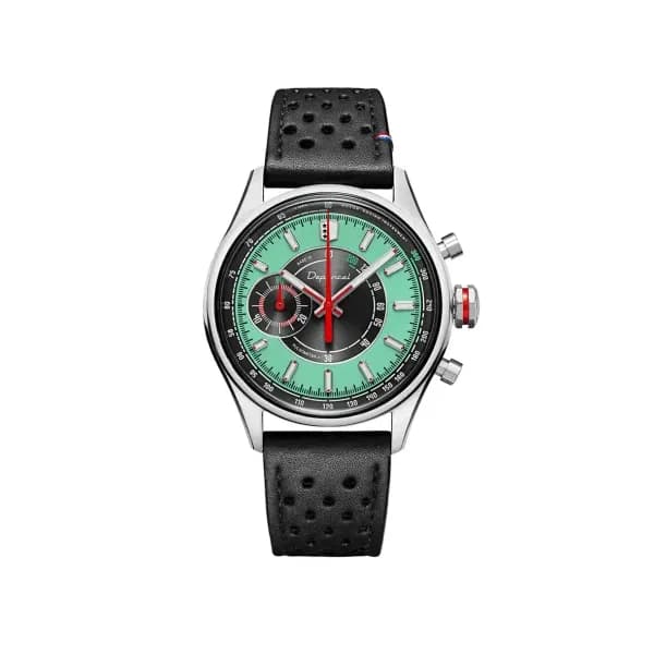 Depancel Montre quartz Homme Allure Vert menthe, Noir