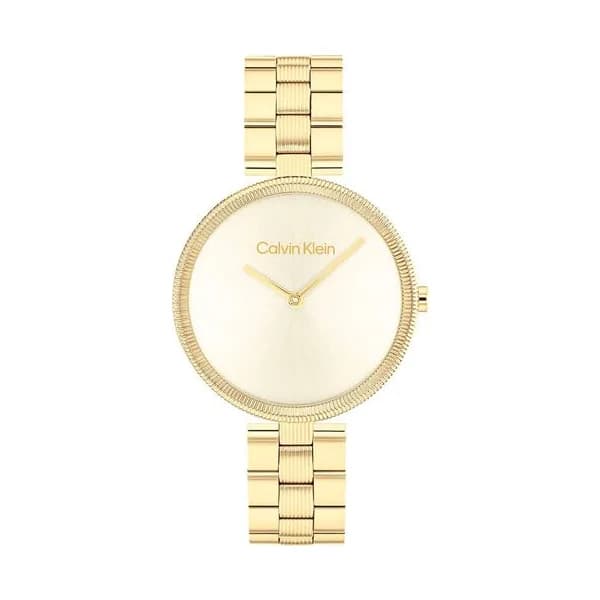 Calvin Klein Montre Calvin Klein Collection Gleam en Acier et PVD Doré