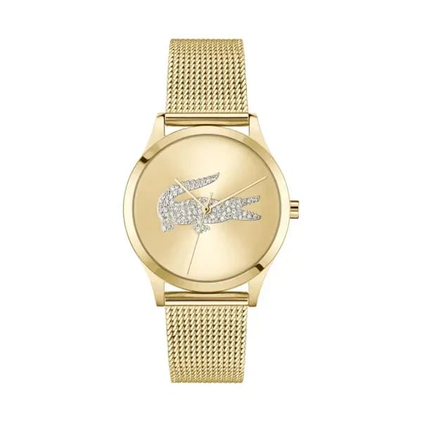 Lacoste Montre Lacoste Crocodelle Doré