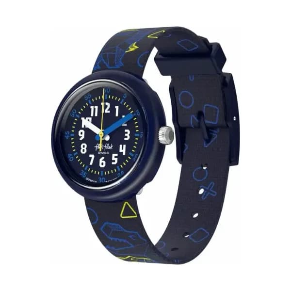 Flik Flak Montre quartz Garçon Flik Flak X Monbento Bleu foncé