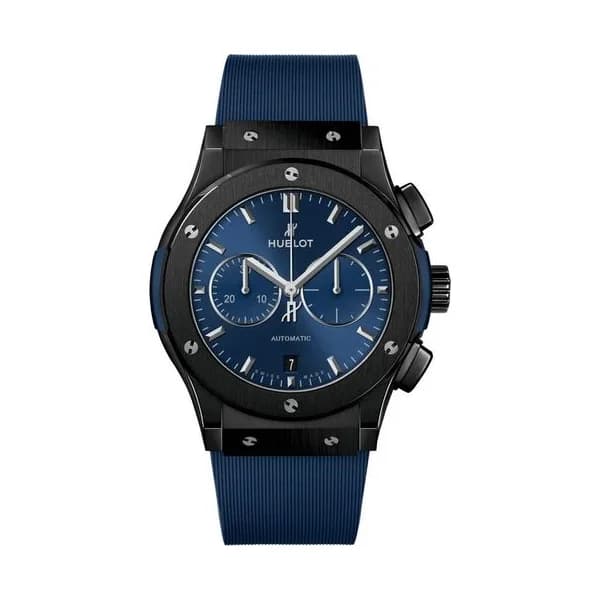 Hublot Ceramic Blue Chronograph