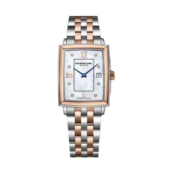 Raymond Weil Montre Toccata Square 22 x 28 mm - Cadran nacré 5925-SP5-00995
