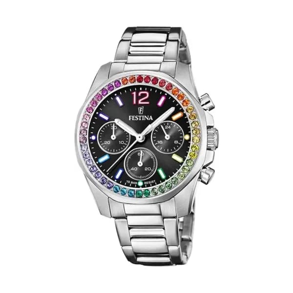 Festina Montre Festina Collection Boyfriend en Acier Argenté