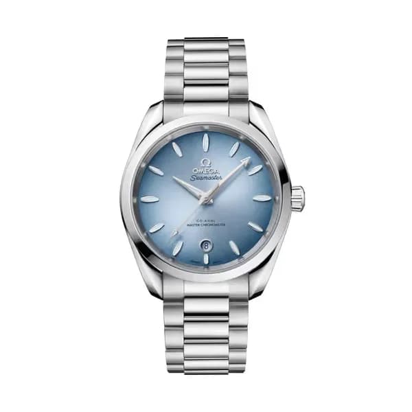 Omega Seamaster 38 mm, acier sur acier