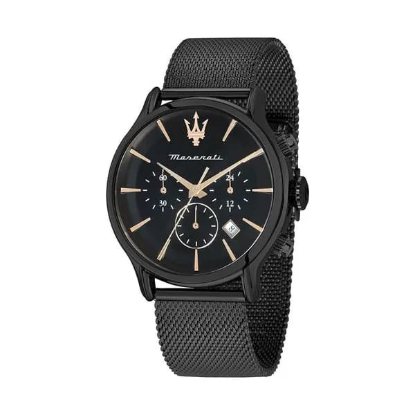 Maserati Montre Maserati en Acier Noir