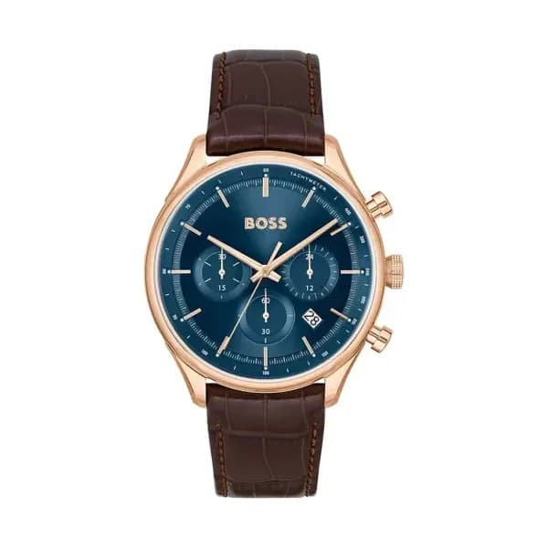 Hugo Boss Montre Boss Gregor Bleu