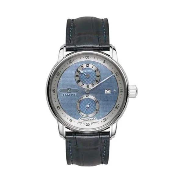 Zeppelin Montre Zeppelin Friedrichshafen Automatic Regulator Automatique Cadran Bleu Clair - 85223.