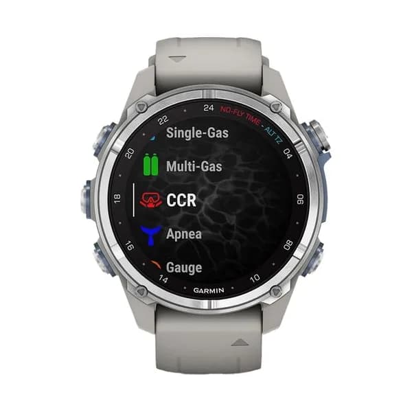 Garmin Montre Garmin Descent Mk3 bracelet silicone gris 43 mm