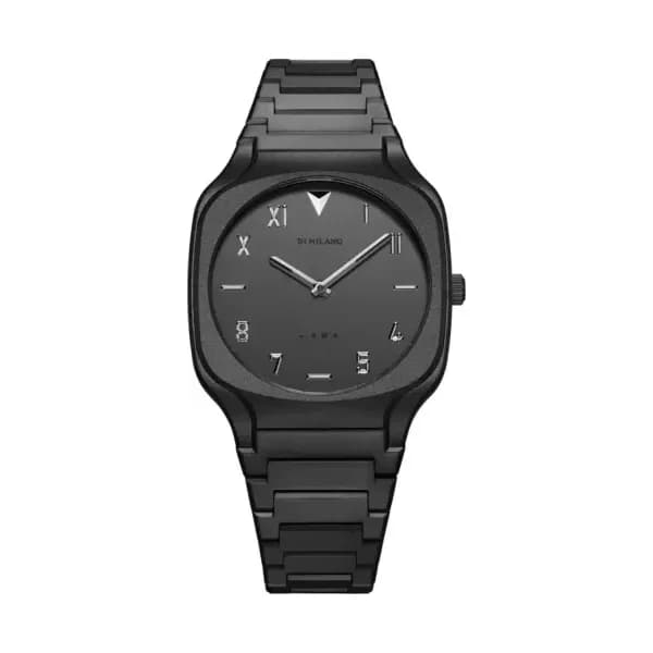 D1 Milano Montre D1 Milano Volcanic Gray Quartz - Cadran Noir - SQBJ08