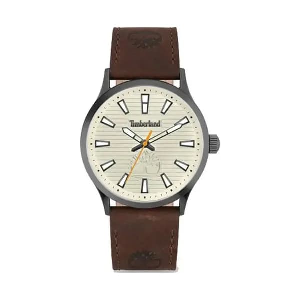 Timberland Montre Timberland en Cuir Marron
