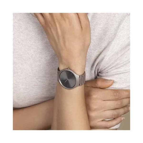 Rado True Thinline Grey Brown Natural Umber