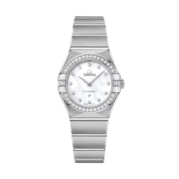 Omega Constellation 25 mm, acier sur acier