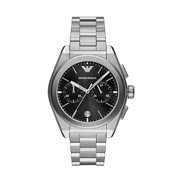 Emporio Armani Montre Analogique Homme Emporio Armani Acier Gris AR11560