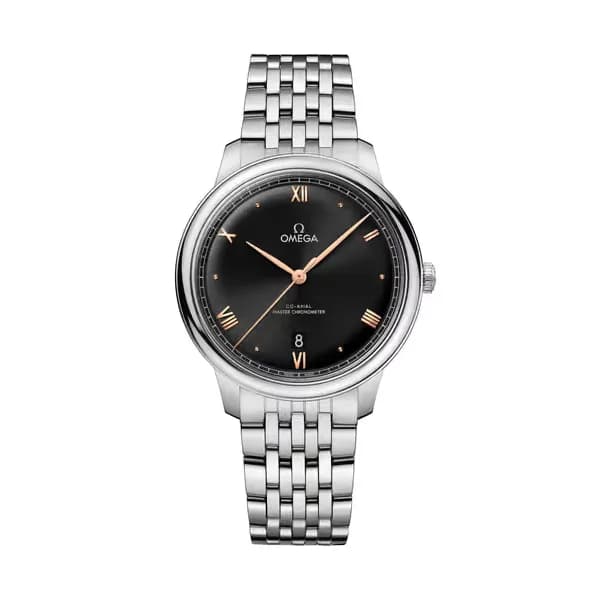 Omega De Ville 40 mm, acier sur acier