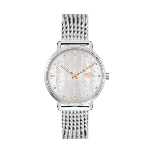 Lacoste Montre Lacoste Collection Crocorigin en Acier Argenté