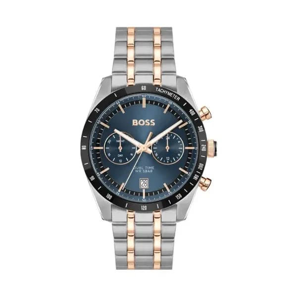Hugo Boss Montre Boss Tourmaster Bleu