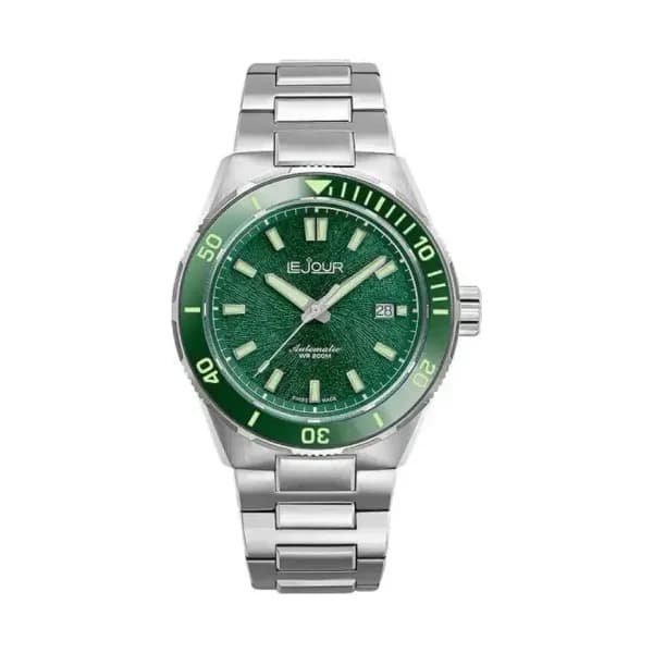 Le Jour Montre Coral Diver Verte LJ-CD-004