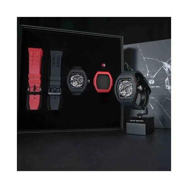 Tsar Bomba Montre Tsar Bomba - Elemental Series Set Carbone - TBSET8218CFNR