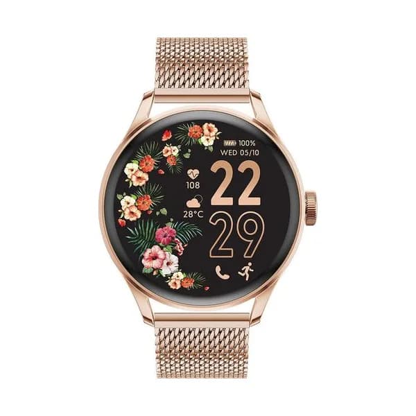 Ice Watch Montre Connectée Ice Watch Collection Ice Smart en Métal Doré Rose