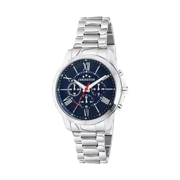 Chronostar Montre Homme CHRONOSTAR SPORTY en Acier Gris et Métal Gris