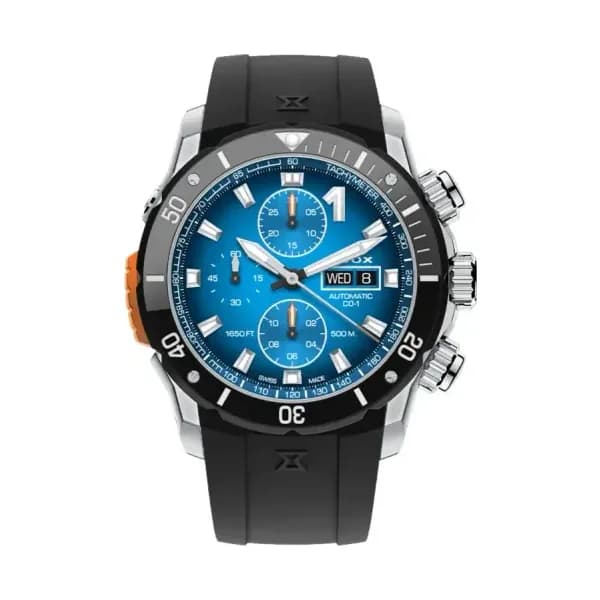 Edox Montre CO-1 Chronograph Automatic 01128-3NOCA-BUIDN