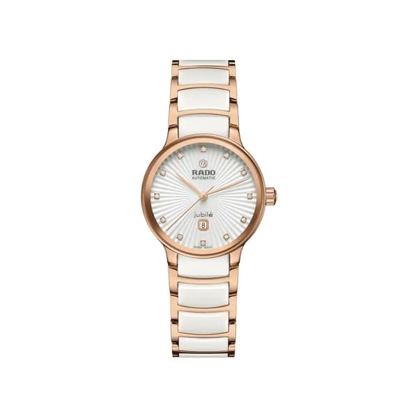 Rado Montre automatique Femme Centrix Blanc