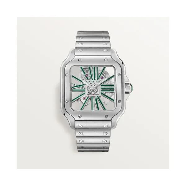 Cartier Montre squelette Santos de Cartier