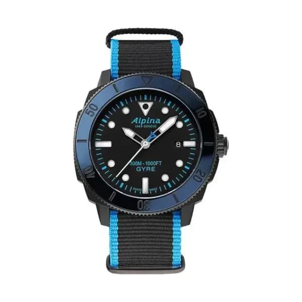 Alpina Montre Seastrong Diver Gyre AL-525LBN4VG6
