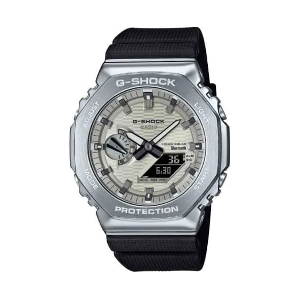 Casio Montre GShock G-Steel - Série GBM-2100 - Gris 49.3 x 44.4 mm- GBM-2100A-8B